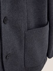 White Stuff Grey Finn Melton Jacket - Image 6 of 6