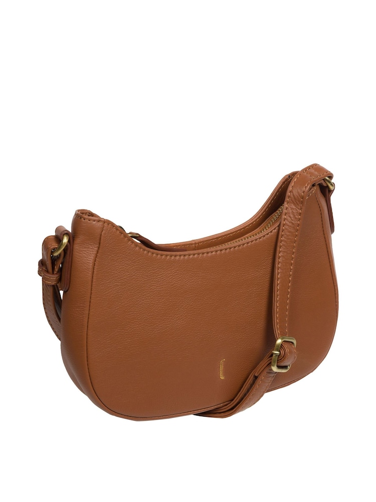 Cultured London Emilia Leather Cross Body Bag - Image 5 of 6