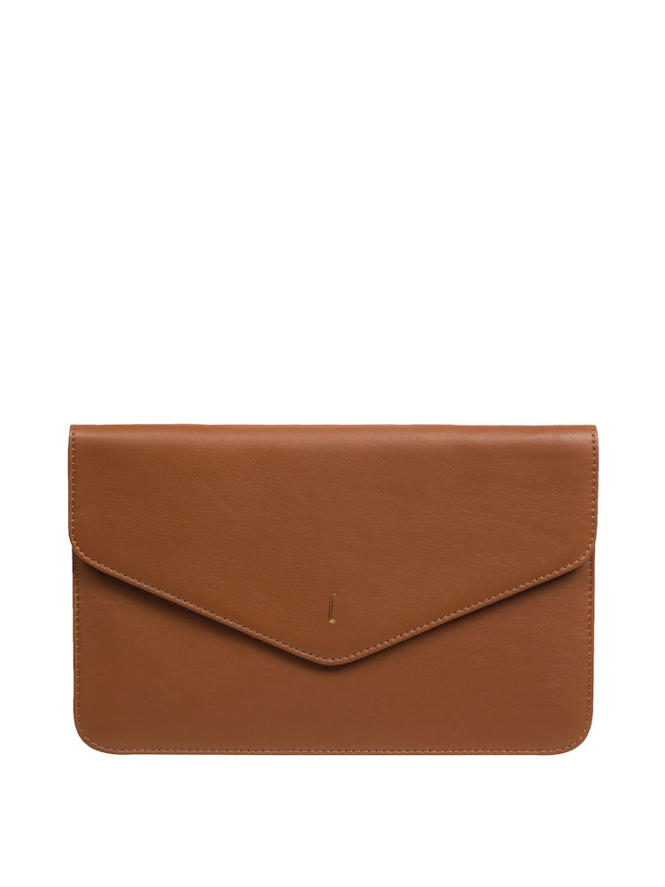 Cultured London Viviane Leather Clutch Bag - Image 2 of 5