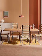 MADE.COM Oak Quinn 6 to 8 Seater Dining Table - Image 1 of 4