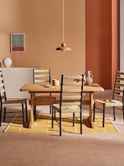MADE.COM Oak Quinn 6 to 8 Seater Dining Table - Image 2 of 4