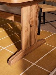 MADE.COM Oak Quinn 6 to 8 Seater Dining Table - Image 3 of 4