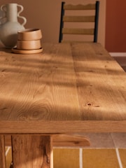 MADE.COM Oak Quinn 6 to 8 Seater Dining Table - Image 4 of 4