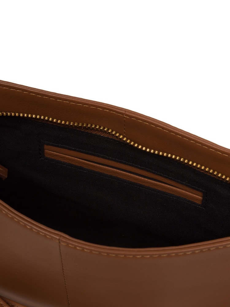 Cultured London Christina Leather Cross Body Bag - Image 7 of 7