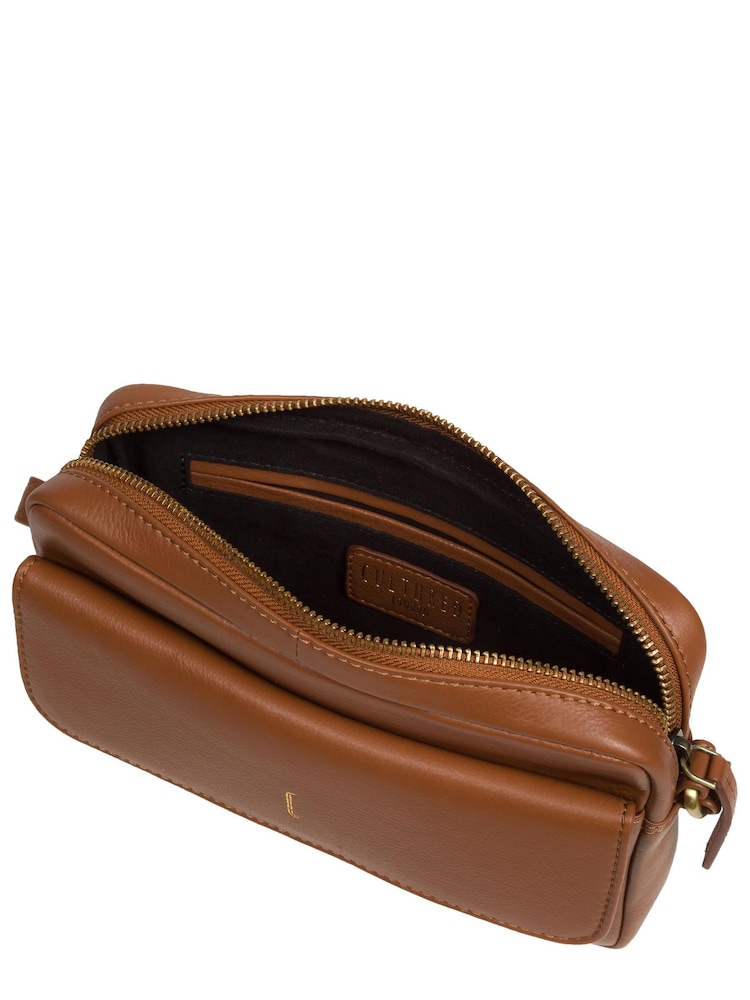 Cultured London Jodie Leather Cross Body Bag - Image 3 of 3 Cultured London Jodie Leather Cross Body Bag - Image 3 of 3