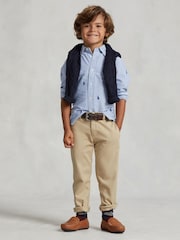 Polo Ralph Lauren Blue Boy Polo Pony Oxford Shirt - Image 2 of 5