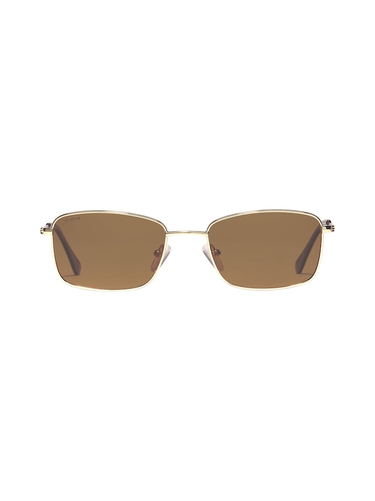 PILGRIM Brown JONAN Sunglasses - Image 2 of 3