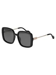 PILGRIM Black JONAN Sunglasses - Image 4 of 5