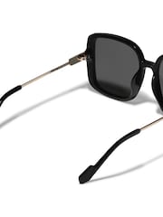 PILGRIM Black JONAN Sunglasses - Image 5 of 5