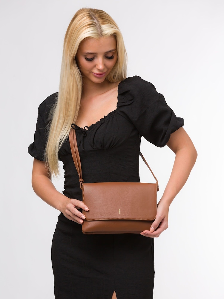 Cultured London Izzy Leather Cross Body Bag - Image 2 of 6