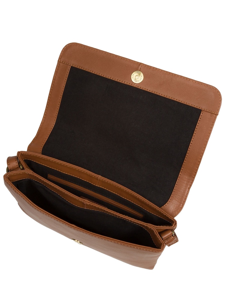 Cultured London Izzy Leather Cross Body Bag - Image 6 of 6
