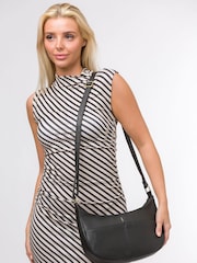 Cultured London Carli Leather Cross Body Bag - Image 6 of 7