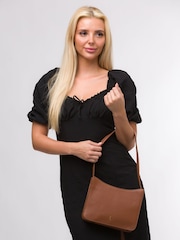 Cultured London Ava Leather Grab Bag - Image 1 of 5