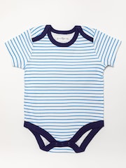 Rock-A-Bye Baby Boutique Baby Blue Teddy Bear Print 100% Cotton Gift Set 5 Piece - Image 3 of 8