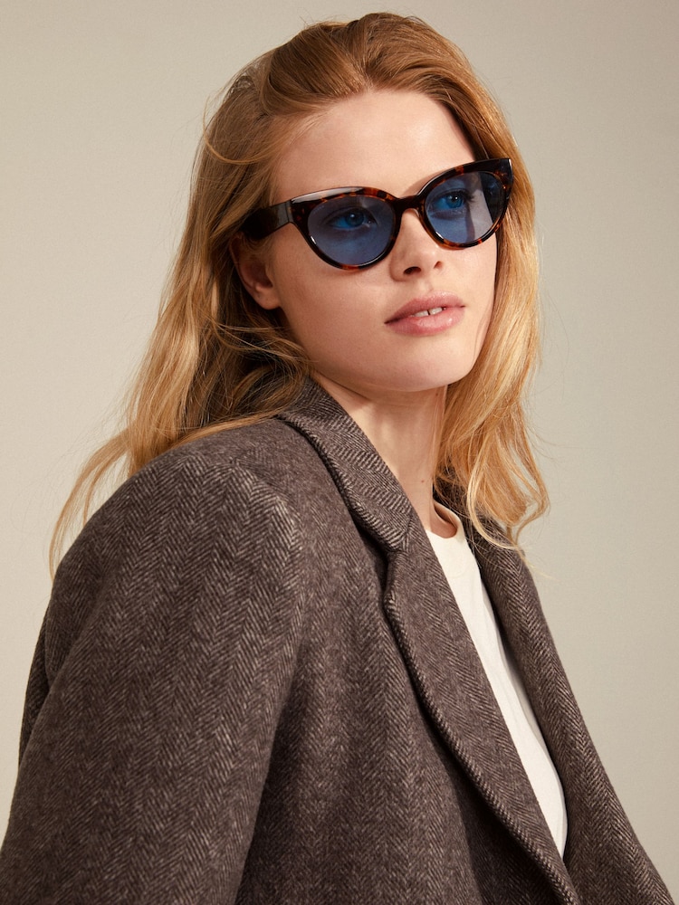 PILGRIM Brown RAISA Sunglasses - Image 1 of 2