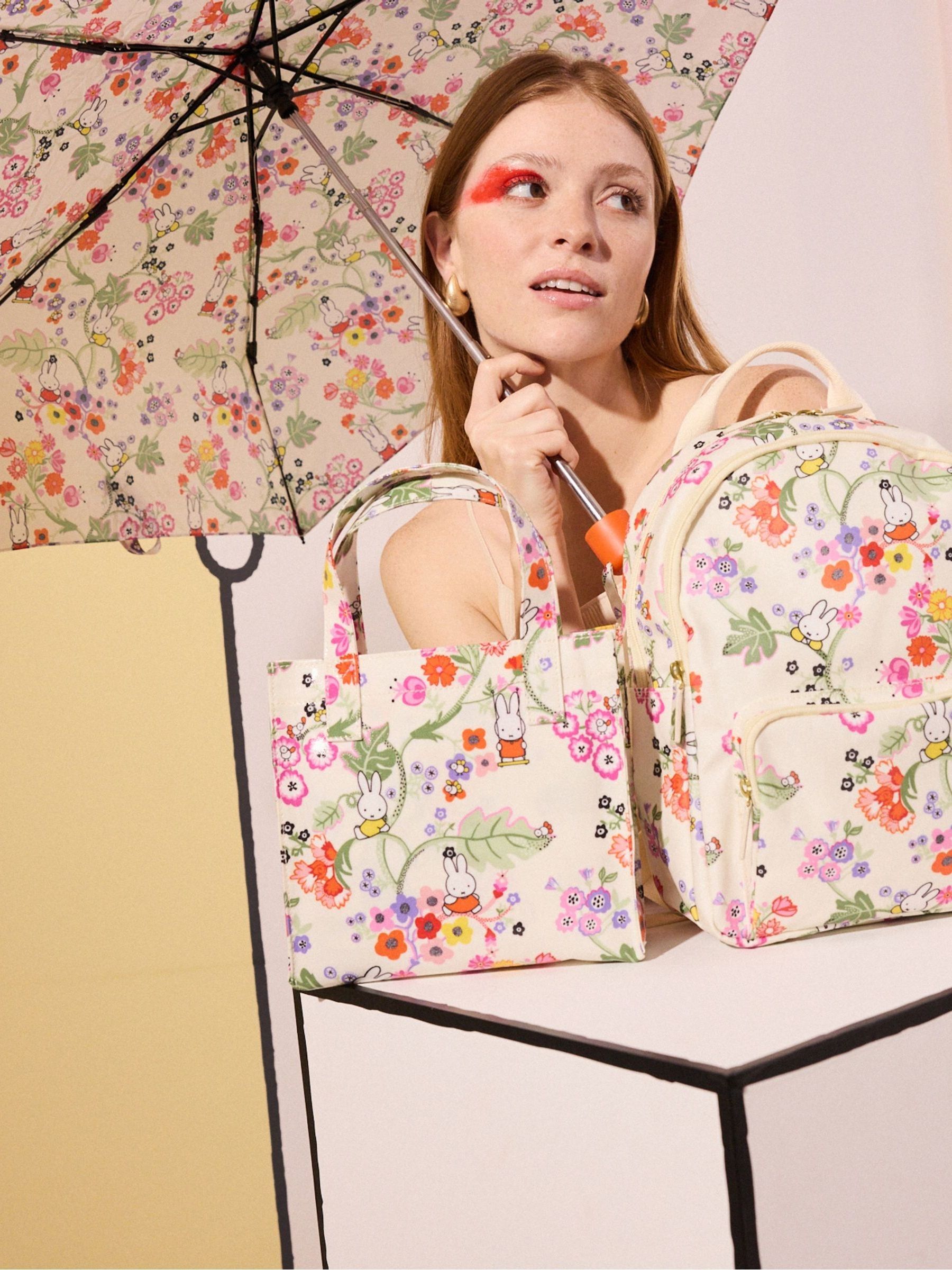 Buy Cath Kidston Cream Miffy Printed Compact Umbrella from Next USA