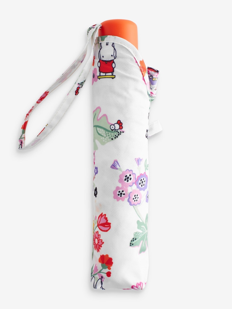 Cath Kidston Cream Miffy Printed Compact Umbrella - Image 12 of 12