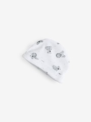 Rock-A-Bye Baby Boutique Teddy Bear Print Cotton 100% Cotton White 6-Piece Baby Gift Set - Image 5 of 7