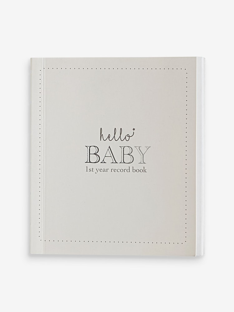 Rock-A-Bye Baby Boutique Teddy Bear Print Cotton 100% Cotton White 6-Piece Baby Gift Set - Image 7 of 7