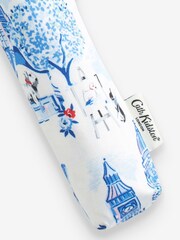 Cath Kidston Blue/White London Print Compact Umbrella - Image 3 of 3