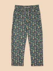 White Stuff Blue Novelty Pyjamas Trousers - Image 1 of 5