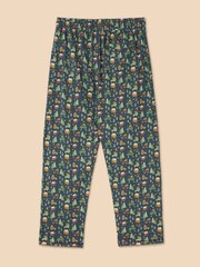 White Stuff Blue Novelty Pyjamas Trousers - Image 2 of 5