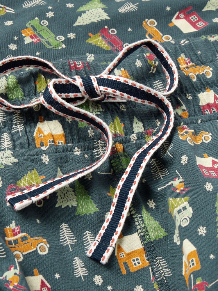 White Stuff Blue Novelty Pyjamas Trousers - Image 5 of 5