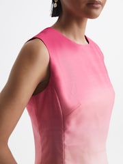 Leo Lin Ombre Sleeveless Midi Dress - Image 3 of 6