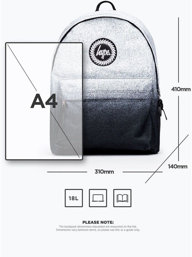 Hype. Rucksack mit verblichenem Sprenkelmuster - Bild 13 von 13