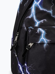 Hype. Kids Lightning Black Backpack - Image 4 of 5