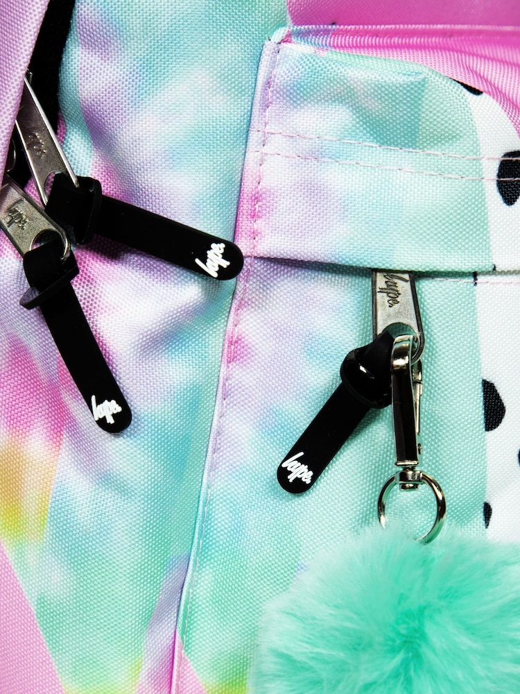 Hype. Kids Pink Pastel Collage Backpack - Image 6 of 11