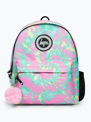 Hype. Kids Pink Pastel Tie Dye Backpack - Image 1 of 13
