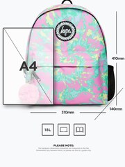 Hype. Kids Pink Pastel Tie Dye Backpack - Image 13 of 13