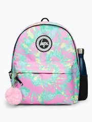 Hype. Kids Pink Pastel Tie Dye Backpack - Image 6 of 13