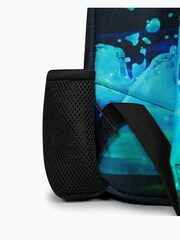 Hype. Unisex 3D Droplets Badge Black Backpack - Image 6 of 6