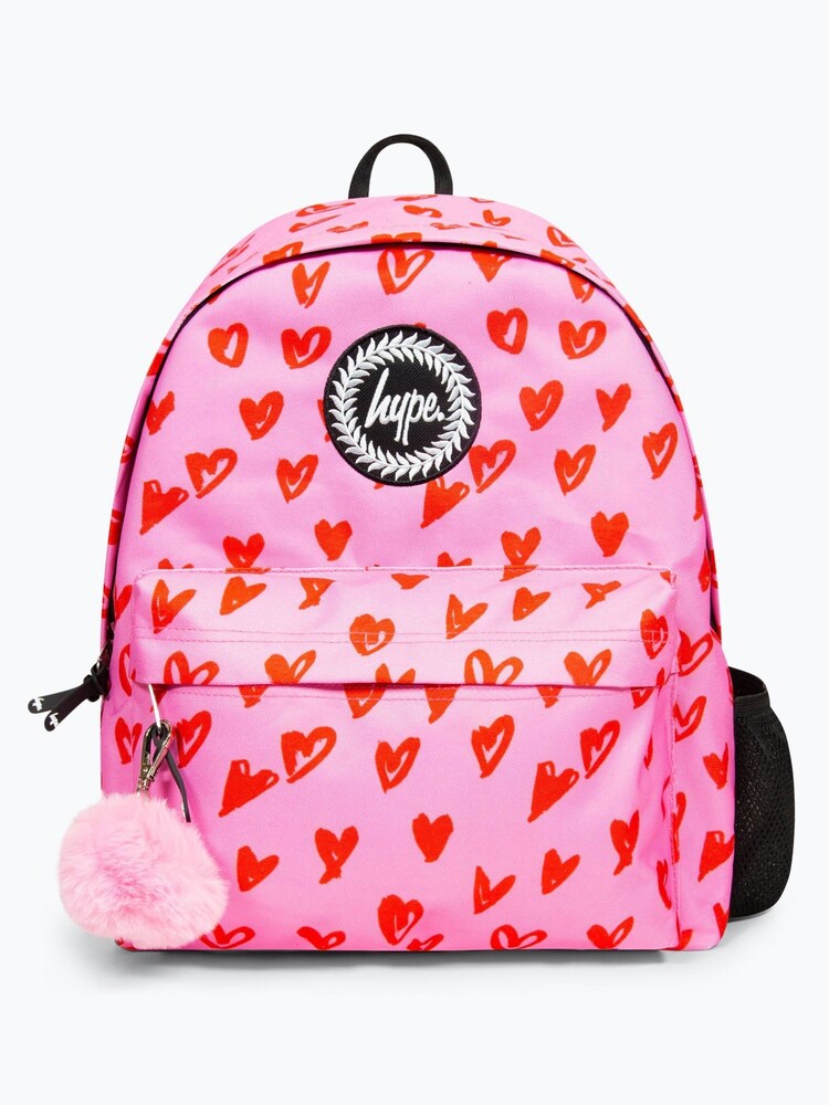 Hype. Scribble Hearts Backpack - Image 1 of 9