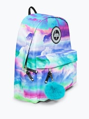Hype. Kids Multi Cloud Hues White Backpack - Image 3 of 5
