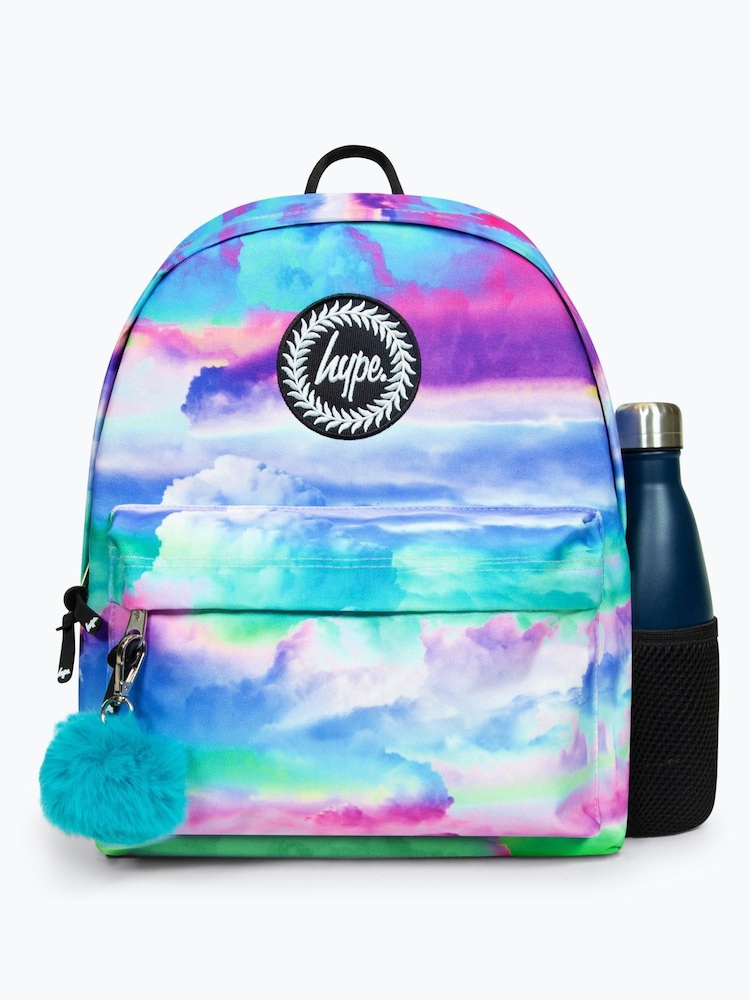 Hype. Kids Multi Cloud Hues White Backpack - Image 5 of 5