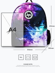 Hype. Kids Chalk Dust Black Backpack - Image 5 of 15
