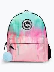 Hype. Kids Pink Pastel Drips Backpack - Image 1 of 12