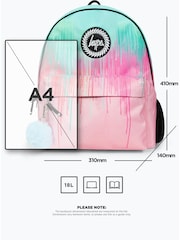 Hype. Kids Pink Pastel Drips Backpack - Image 6 of 12