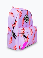 Hype. Kids Purple Lightning Backpack - Image 4 of 13