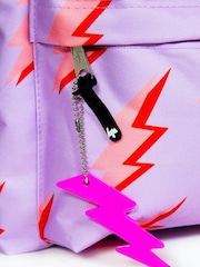 Hype. Kids Purple Lightning Backpack - Image 7 of 13