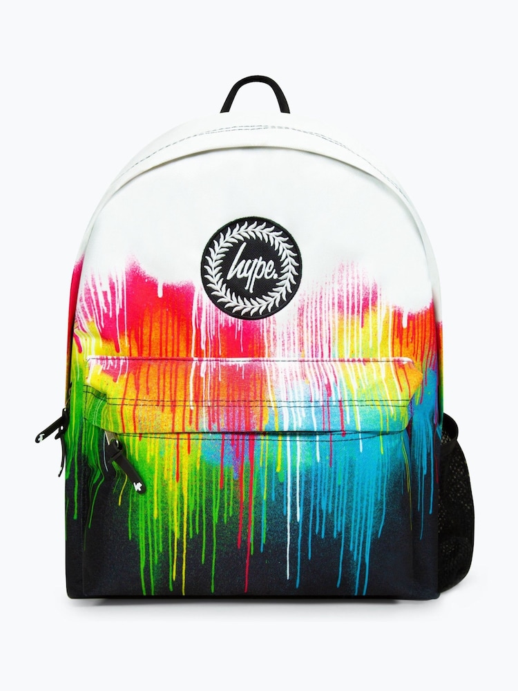 Hype. Kids Multi Drips Black Backpack - Image 1 of 10