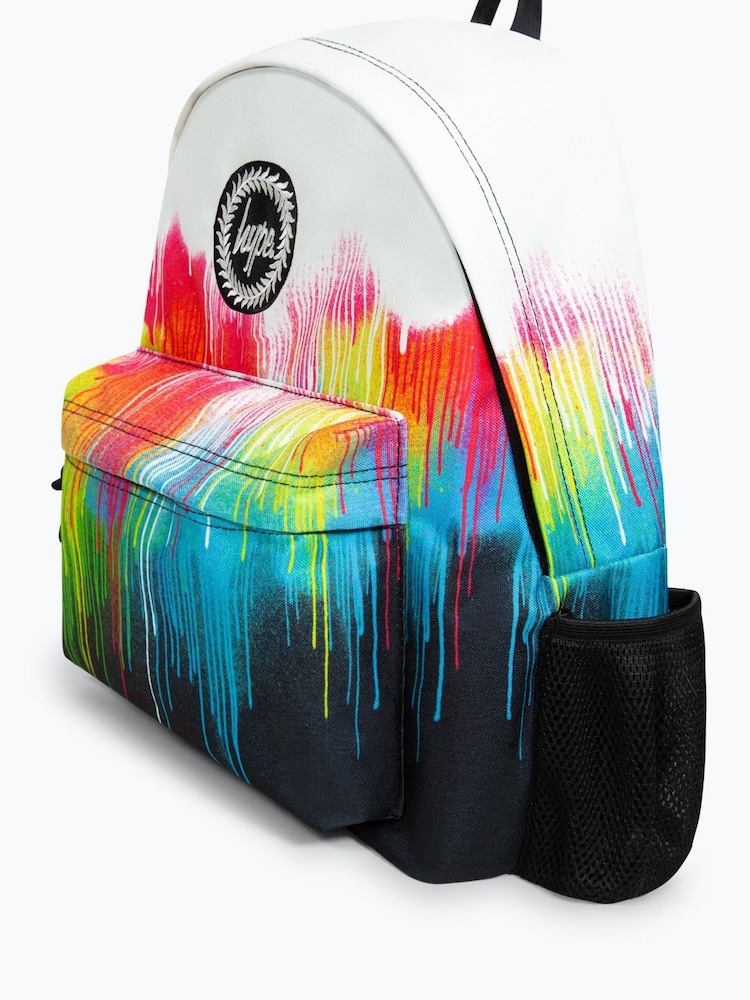 Hype. Kids Multi Drips Black Backpack - Image 4 of 10