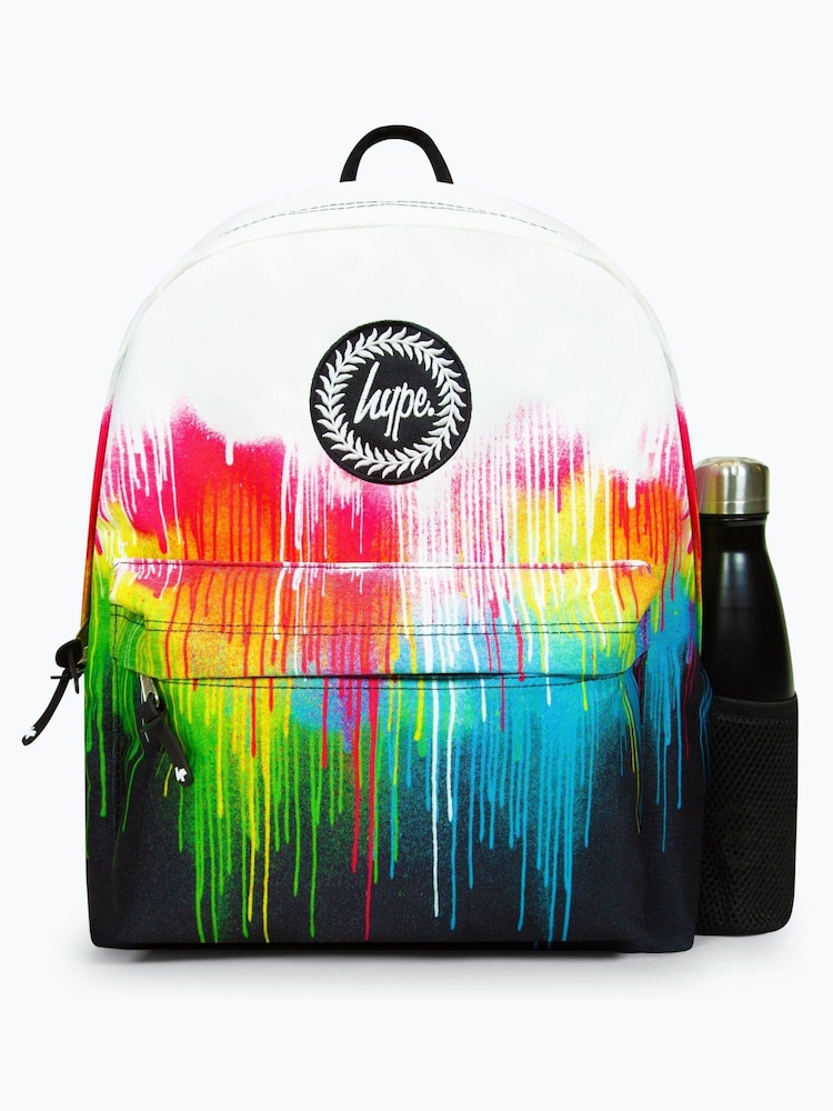 Hype. Kids Multi Drips Black Backpack - Image 5 of 10