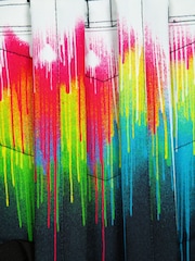 Hype. Kids Multi Drips Black Backpack - Image 7 of 10