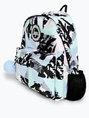 Hype. Multi Pastel Abstract Backpack - Image 6 of 13