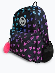 Hype. Scribble Hearts Pom Pom Backpack - Image 5 of 11