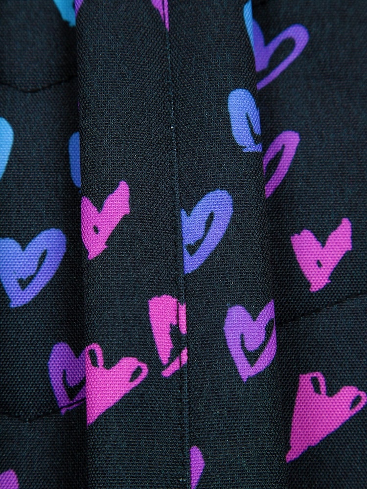 Hype. Scribble Hearts Pom Pom Backpack - Image 7 of 11